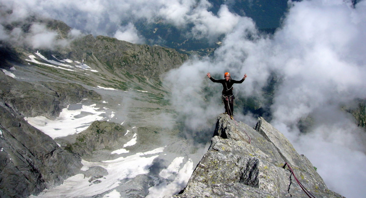 Bergell Piz Badile Nordkante