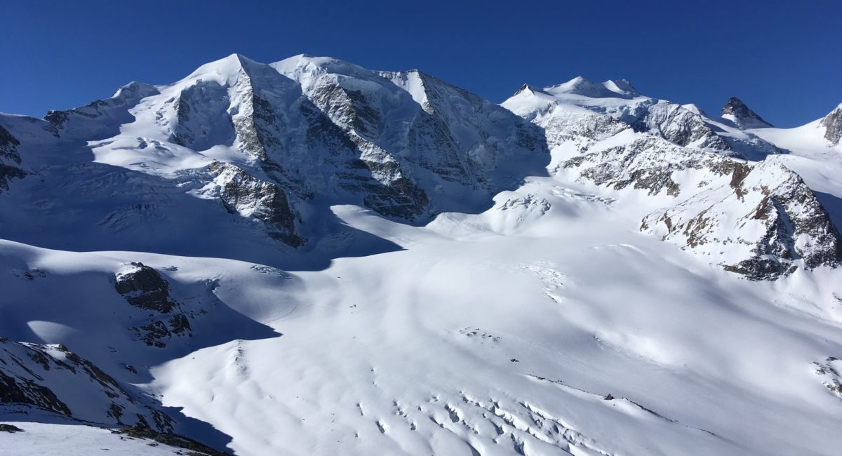 Biancograt und Piz Palü - Piz Palü