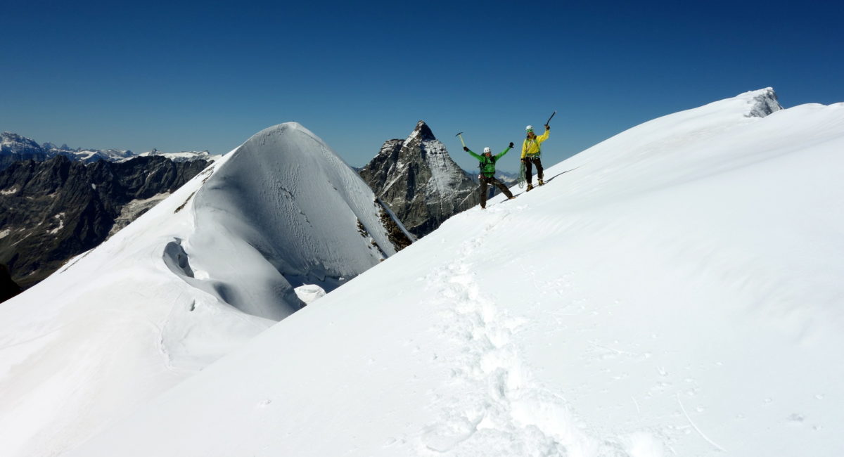 Breithorn und Matterhorn Überschreitung - Breithorn