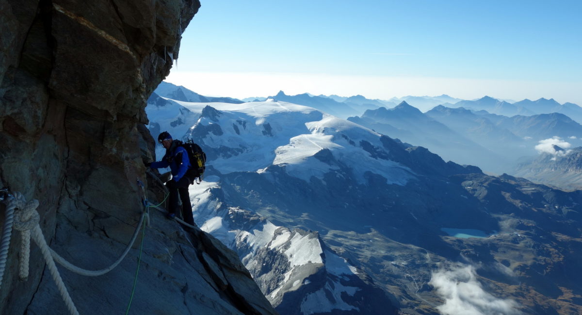 Breithorn und Matterhorn Überschreitung - Liongrat