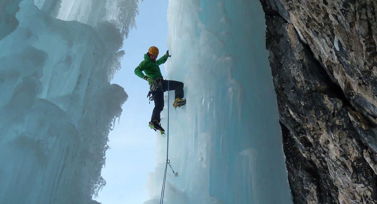 Eisklettern Dolomiten Val Travenanzes