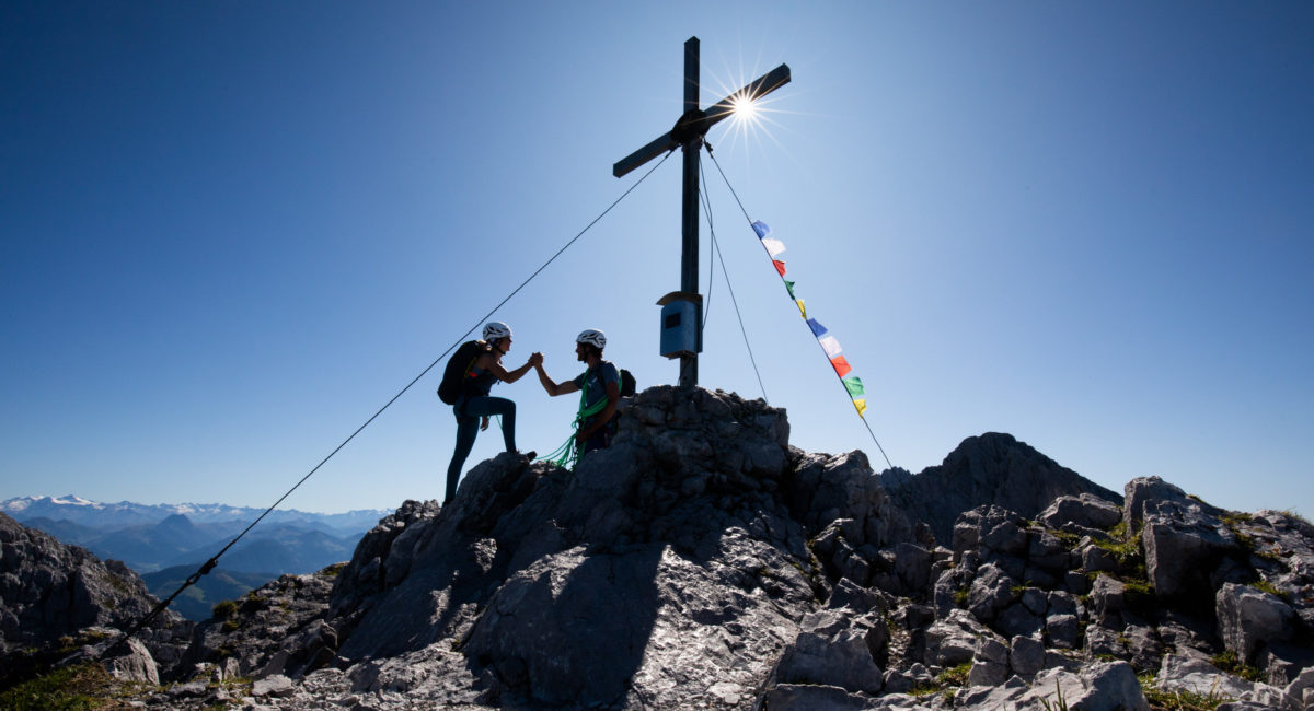 Goinger Halt Nordgrat - Gipfel