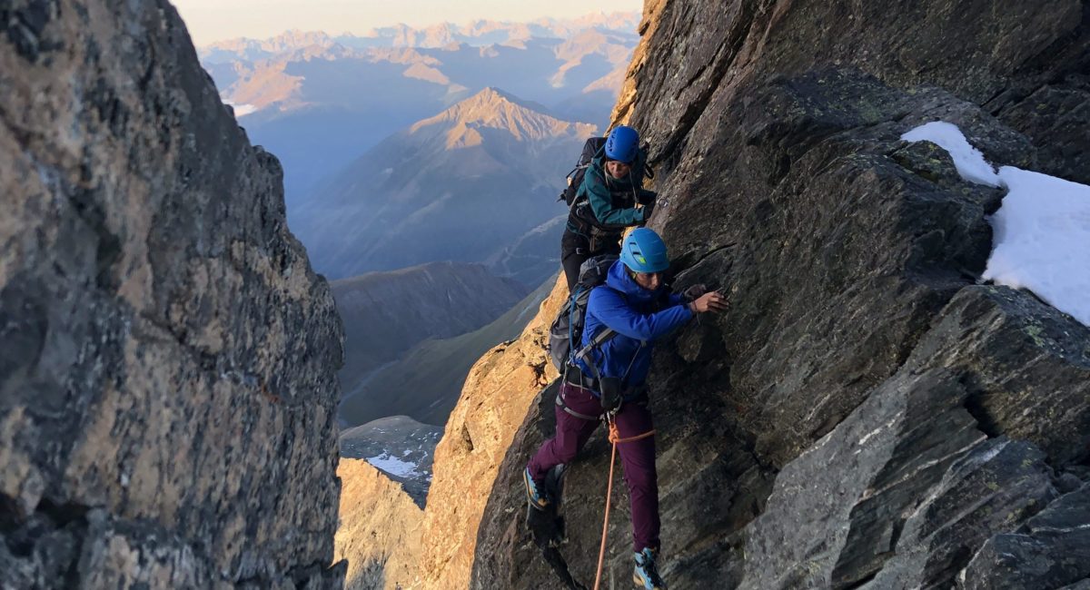 Großglockner Stüdlgrat Morgenstimmung