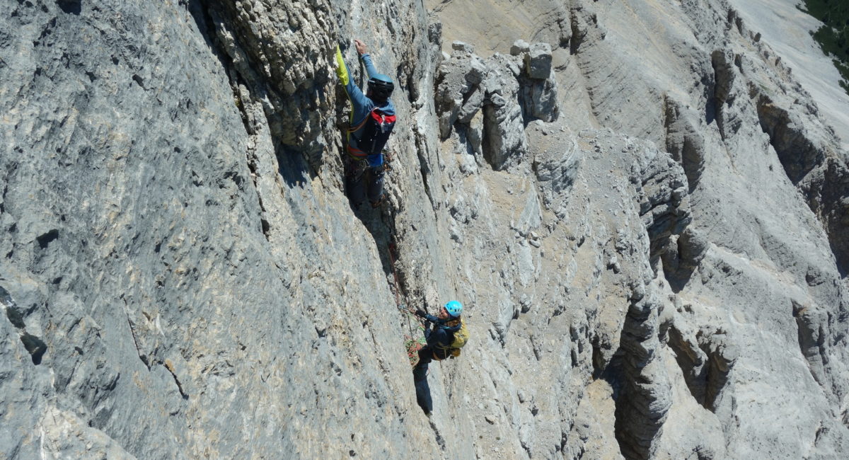 Heiligkreuzkofel Dolomiten_Große Mauer (2)